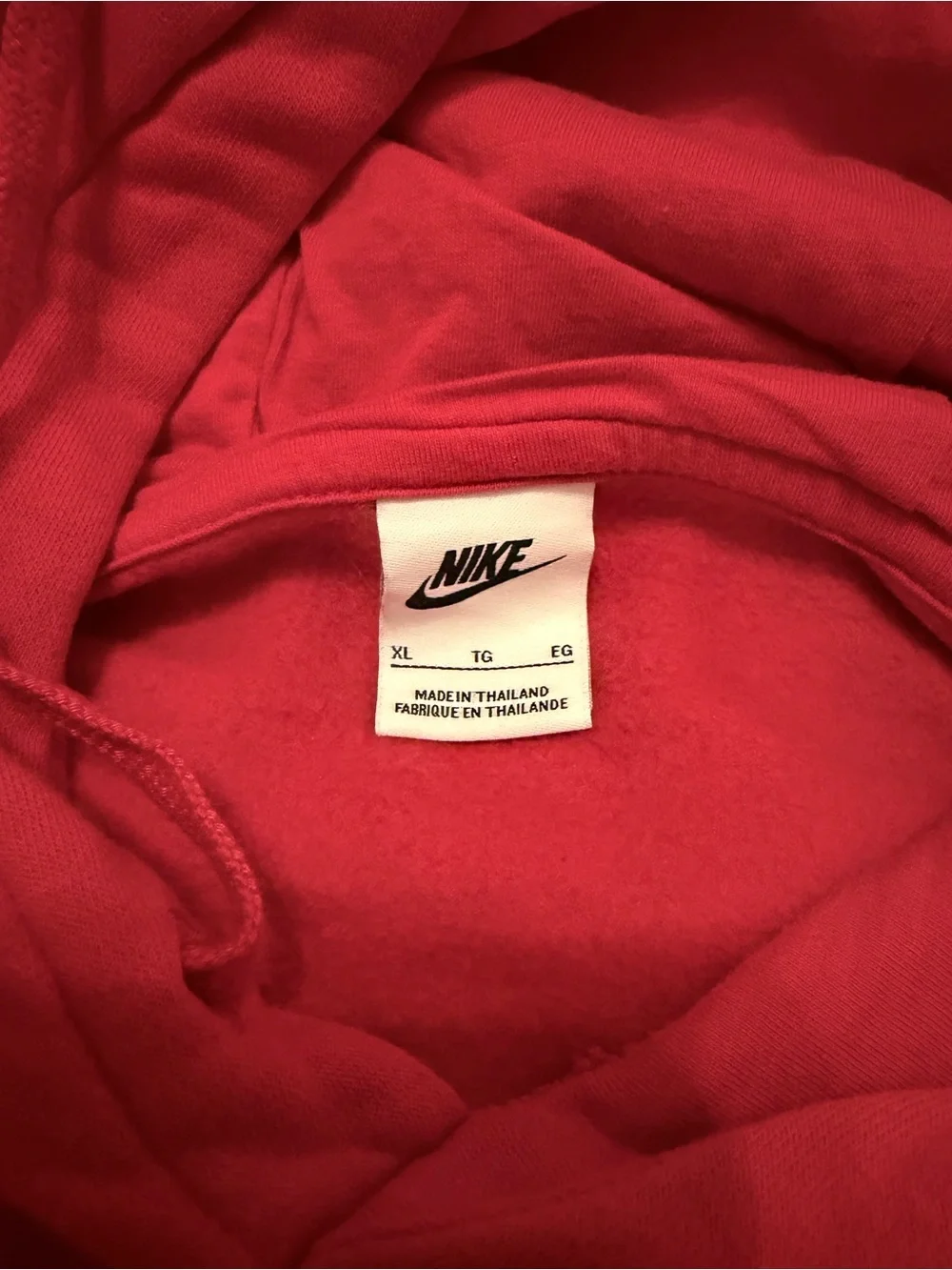 Nike Washington Nationals Red Hoodie XL, like new Size